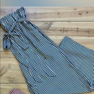 Printed Navy Gouchos size L